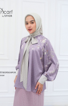 Blouse Siti Manggopuh Lilac-Green