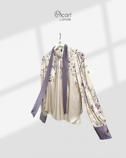 BLOUSE SITI MANGGOPUH GISCARF BY TUTYADIB