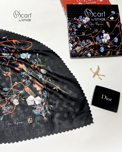 KERUDUNG MOTIF TIFA PAPUA GISCARF BY TUTYADIB