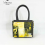 MUARA BAG - PAINTING ABSTRACT SERIES - MINI HANDBAG - GREY