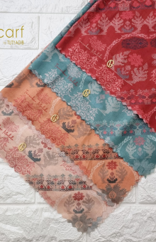 TUTY ADIB STORE Kerudung Voal Luxury 
